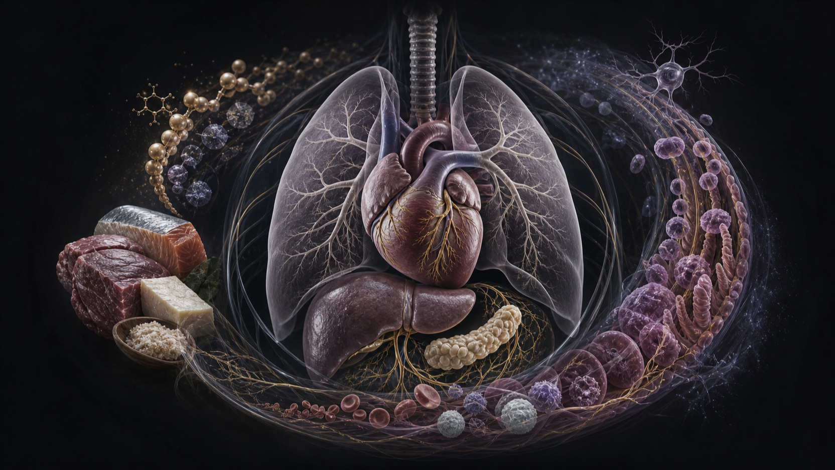 Original medical illustration for: Vilhjalmur Stefansson: The Arctic Explorer Who Revolutionized Our Understanding of Health and Culture