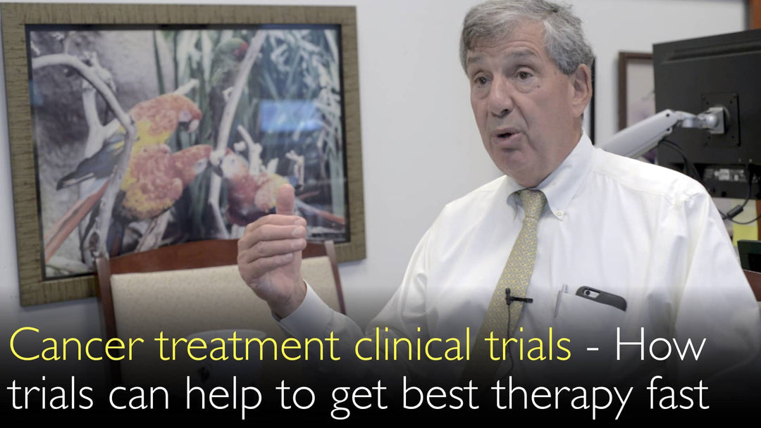 参与癌症治疗临床试验（clinical trials）可能帮助患者更快获得有效的治疗方案。